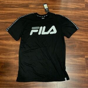 FILA Men's Black T-Shirt